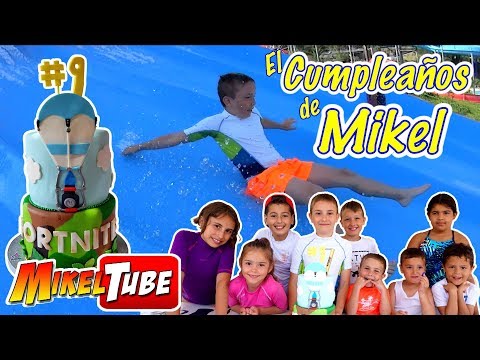Mikel cumple 9 aรฑos y lo celebra con sus amigos