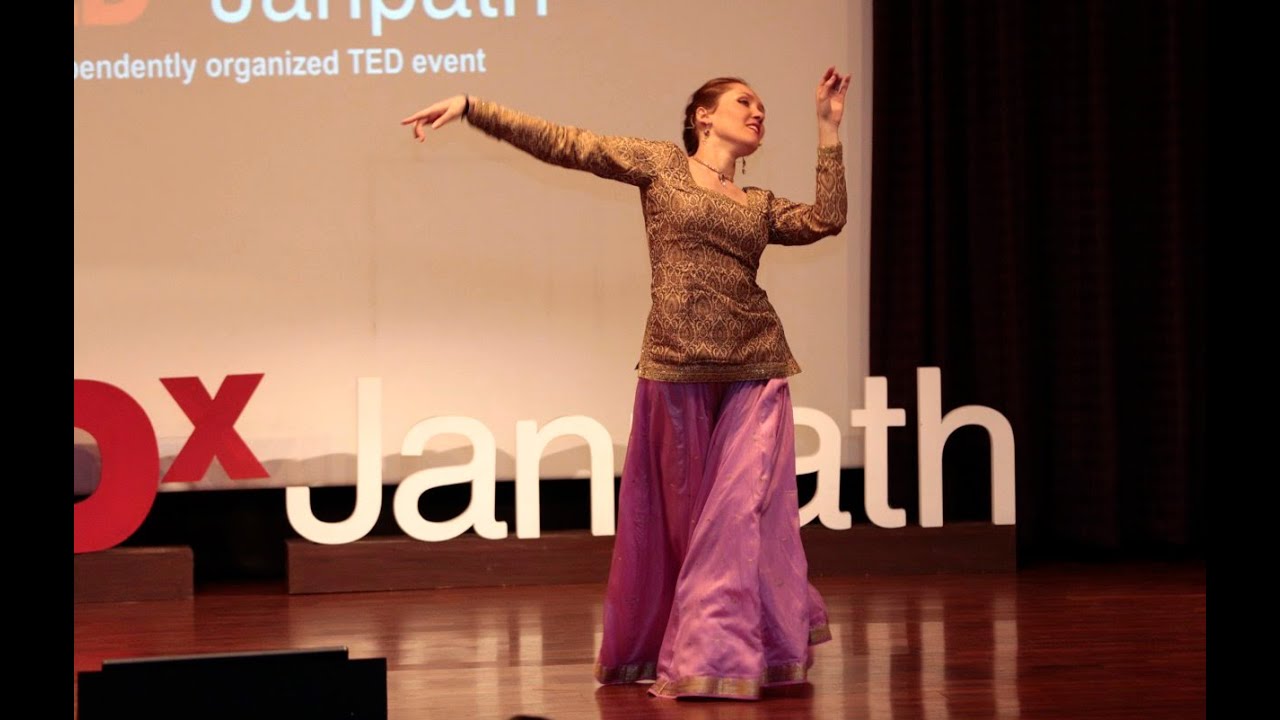 Journey of the Lotus through Bellydance, Persian dance and Kathak dance | Lise Moulet | TEDxJanpath