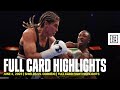 FULL CARD HIGHLIGHTS: Claressa Shields vs. Maricela Cornejo