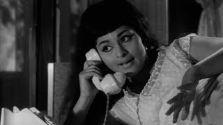 Manthrakodi Movie Scenes - Vijaysree making a prank call to Prem Nazir - MS Viswanathan