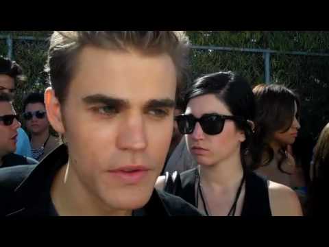 Elizabeth Snead of The Dish Rag on Zap2it talks to Paul Wesley at the Teen 