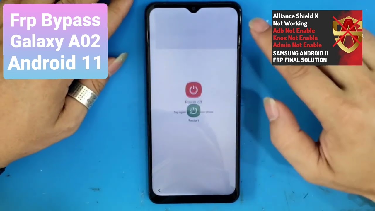 Frp Bypass Galaxy A02 U2 Android 11 / No Alliance / No Frp Bypass Galaxy A02 U2 Android 11 / No Alliance / No