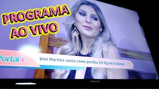 ESTÚDIO DE GRAVAÇÃO 🎬 Como é por trás de um Programa 🎥 EU AO VIVO no PORTAL + 😍😍