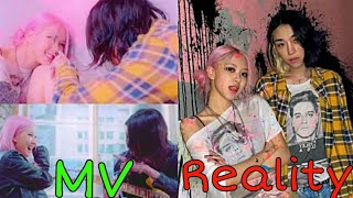 Rose|Lovesick girls|MV Vs Reality|#rose|#blackpink||#kifg
