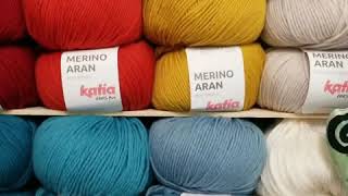 Fil À Tricoter Merino Aran De Chez Katia