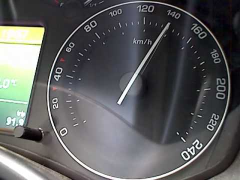 modified Skoda Octavia II 4x4 test drive engine code BMM gearbox code JLR