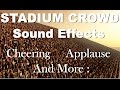 Youtube Thumbnail Stadium Crowd Sound Effects | One Hour | HQ