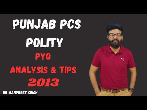 punjab pcs polity PYQ ( previous year questions ) 2013 Analysis & tips - upsc 2024 #exampreparation