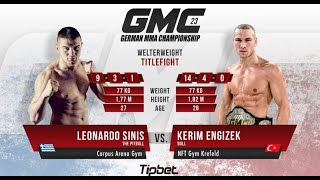 Kerim Engizek (Türk) vs Leonardo Sinis (Yunan) MMA Maçı I Bilgehan Demir Anlatım