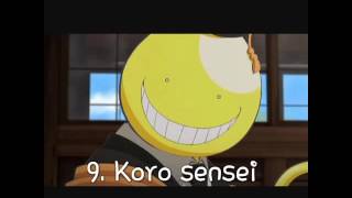 My Top 10 Assassination Classroom favorite characters