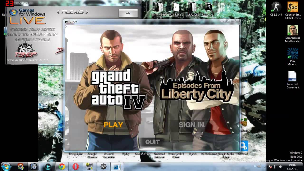 How to play GTA IV Online for Free (2013) Working 100 YouTube