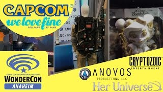 Wondercon 2017 Cryptozoic, Her Universe, Anovos, Capcom And We Love Fine