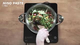 Asian Chicken Noodle Soup By Zepter Wok Z-W2424-Sc