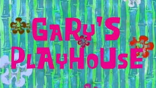 Spongebob Garys Playhouse Le Card Season 1 Style