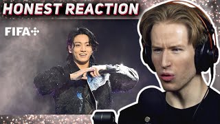 HONEST REACTION to 정국 (Jung Kook) 'Dreamers' @ FIFA World Cup Qatar 2022 Opening