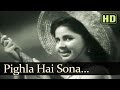 Pighla Hai Sona - Jaal Songs - Dev Anand - Geeta Bali - SD Burman Hits