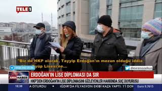 Tele 1 Tv - Ana Haber - Erdoğanın Lise Diploması Da Sır