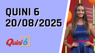 Quini 6 En Vivo 20082025 Resultados Del Sorteo Quini 6 Del Miércoles 20 De Agosto Del 2025