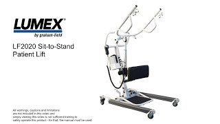 LF2020 Sit-to-Stand Patient Lift