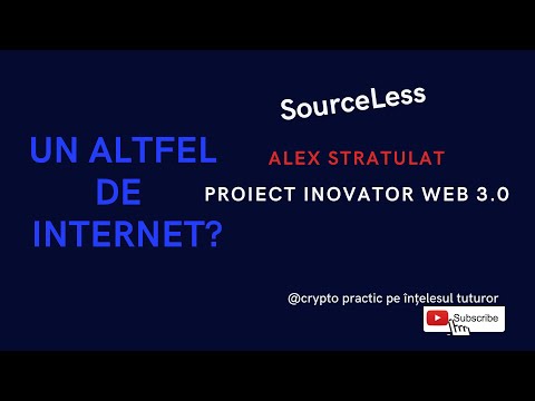 UN INTERNET MULT MAI SIGUR- interviu cu Alex Stratulat, SourceLess proiect romanesc REVOLUTIONAR