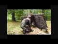 Airsoft War in HD: Base Attack Ak47 Cqb M4 M4 M16 G36