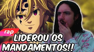 Capitão Reagindo Ao Rap Do Meliodas Nanatsu No Taizai - Eu Sou O Capitão Nerd Hits React