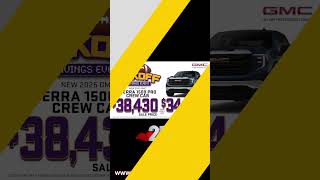 Kickoff Savings Event Gmc Terrain Elevation And Gmc Sierra Pro Crew Cab
