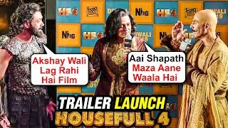 Housefull 4 Trailer Launch Ritesh Deshmukh And Kriti Sanon With Fans Cheer Loud For Akshay Kumar