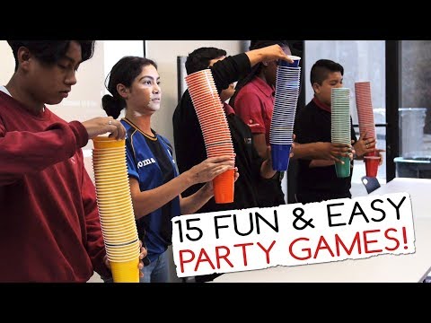 15个有趣 &amp; 适合孩子和成人的简单派对游戏(一分钟就能赢得派对)