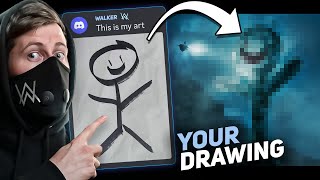 You Draw It And I Will Put It In My Music Video!