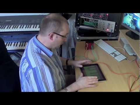 Configuring the KissBox MIDI2TR as an iPad RTP-MIDI wireless interface