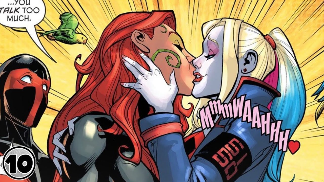 Harley Quinn Poison Ivy Lesbians Comic