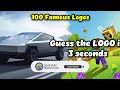 Play this video Guess the logo in 3 seconds..!  100 famous logos  Logo quiz