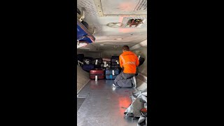 Ever Wondered How How Baggage Is Loaded Into A Plane At Ont?
