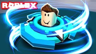 TURNING INTO A BEYBLADE IN ROBLOX
