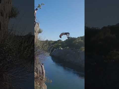Gainers from 30, 40, and 50 foot cliffs