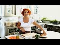 Herb-Crusted Salmon with Spinach Salad - Everyday Food with Sarah Carey