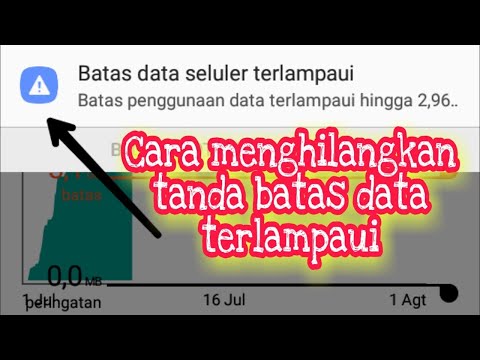 Cara menghilangkan tanda batas data terlampaui