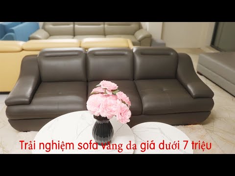 Review sofa văng 3 chỗ ngồi màu đen tại cửa hàng ghế sofa Amia.vn
