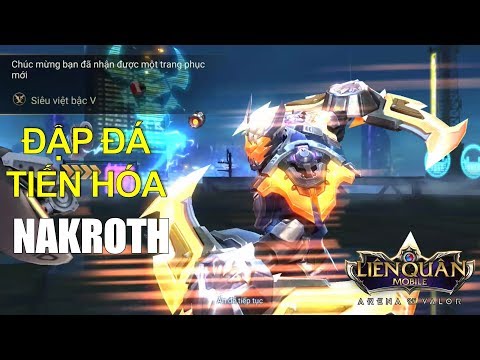 Đập đá Tiến Hóa NAKROTH Siêu Việt ngày Mồng 1 Tết tốn bao nhiêu quân huy để lên bậc 5