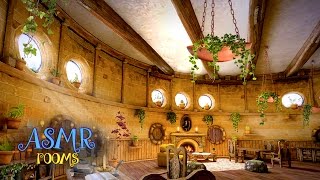 Harry Potter ASMR - Hufflepuff Common Room - Hogwarts School Ambience - 1 hour HD Cinemagraphs