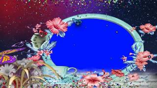Wadding Frame Background Video Animated Effects | Wadding Background Green Screen Video Animated