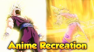 Gohan vs Cell! Anime Fight Recreation! - Dragon ball Xenoverse 2