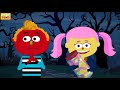 Halloween Songs for Kids With Funny Creatures in Haunted Tunnel