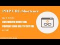 Create Short URL using PHP URL Shortener
