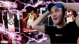 PINK DIAMOND GIANNIS ANTETOKOUNMPO PACK OPENING!!! 20TH ANNIVERSARY PROMO!!! (NBA 2K19 MYTEAM)