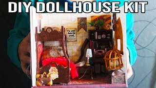 HARRY POTTER GRYFFINDOR DORMROOM DOLLHOUSE KIT DIY