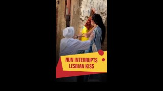 Italian nun interrupts lesbian kiss