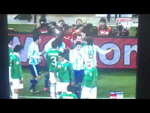 messi argentina vs usa. Argentina vs Mexico Tevez goal