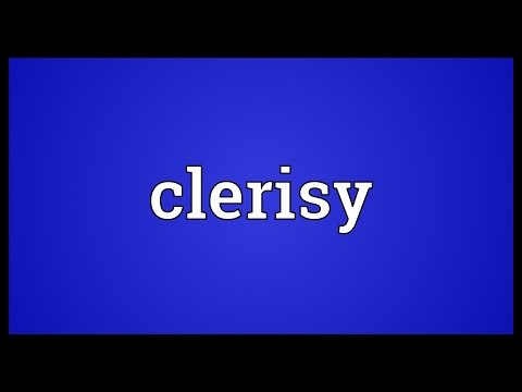 Header of clerisy